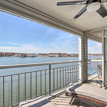 Sunny Osage Beach With Balcony And Lakefront View Exterior foto